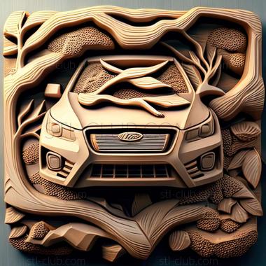 3D модель Subaru Exiga (STL)